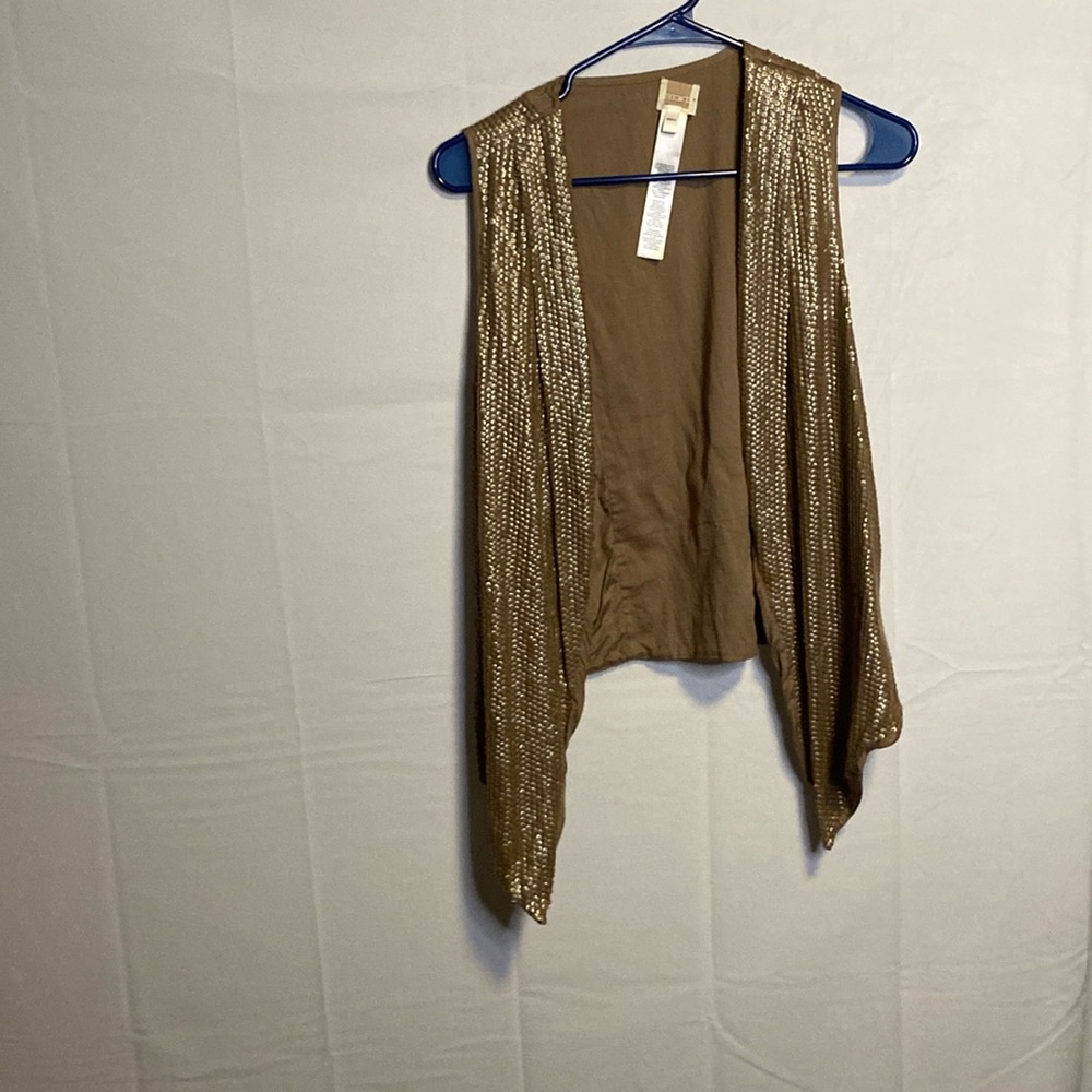 Chicos lined top size o